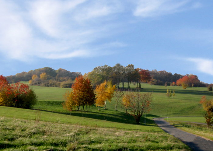 Golfplatz Weilrod im Herbst